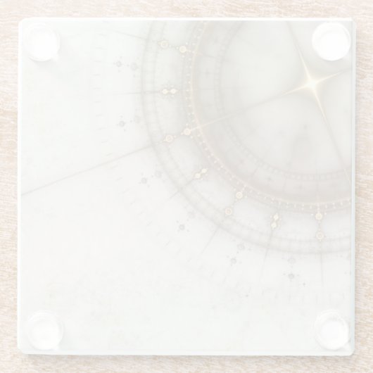 Altes Seediagramm, Schmutz Glasuntersetzer (Rückseite)