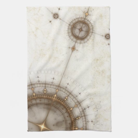 Altes Seediagramm, Schmutz Handtuch (Vertikal)