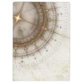 Altes Seediagramm, Schmutz Klemmbrett (Rückseite)