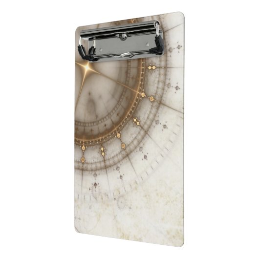 Altes Seediagramm, Schmutz Mini Klemmbrett (Gewinkelt2)