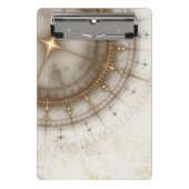 Altes Seediagramm, Schmutz Mini Klemmbrett (Vorderseite)