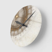 Altes Seediagramm, Schmutz Runde Wanduhr (Winkel)