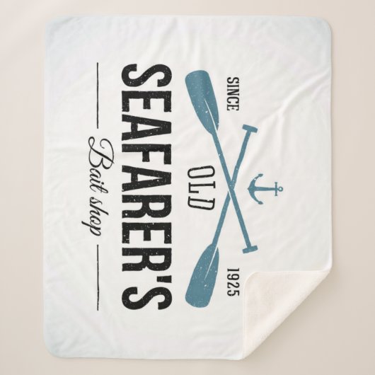 Altes Seemann-Köder-Geschäft Sherpadecke (Vorderseite)