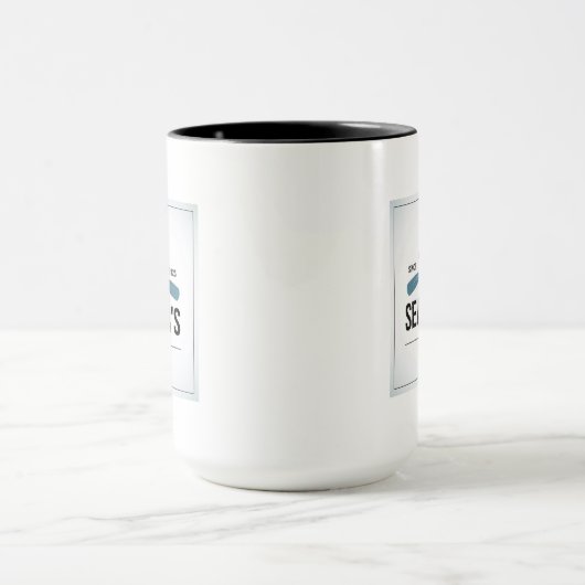 Altes Seemann-Köder-Geschäft Tasse (Zentrum)