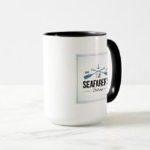Altes Seemann-Köder-Geschäft Tasse (VorderseiteRechts)
