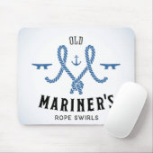 Altes Seemann-Plakat Mousepad (Mit Mouse)