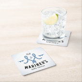 Altes Seemann-Plakat Rechteckiger Pappuntersetzer (Vor Ort)