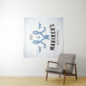 Altes Seemann-Plakat Wandteppich (Beispiel)