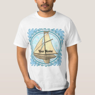 Altes Segelboot T-Shirt