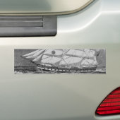 Altes Segelschiff Autoaufkleber (Auf Auto)