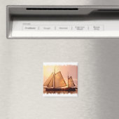 Altes Segelschiff-Magnet Magnet (In Situ (Geschirrspüler))