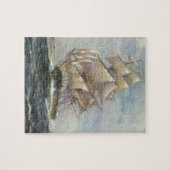 Altes Segelschiff Puzzle (Horizontal)