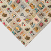 Altes Seidenpapier der Zeit-10lb (Ausschnitt)