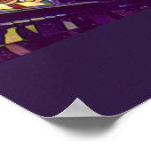 Altes Shanghai Jahrgang Reise Yu Yuan Garden Poster (Ecke)