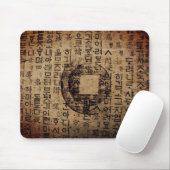 Altes Siegel, Wohlbefinden, Tee und Tao - China Mousepad (Mit Mouse)