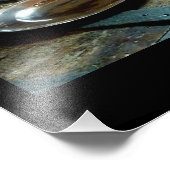 Altes Silber und Eiche (2) Fotodruck (Ecke)