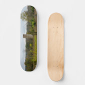 Altes Silo Landschaftsskateboard Skateboard (Vorderseite)