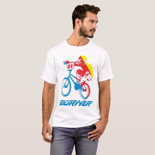 Altes Skool BMX T-Shirt (Vorne ganz)