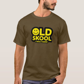 Altes Skool - ich war dort! Saure Rave - Brown T-Shirt