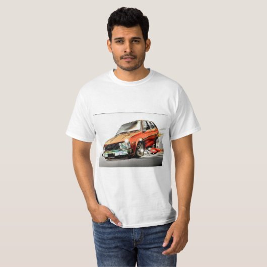 Altes Skool Toyota T-Shirt (Vorne ganz)