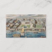 Altes Somerset-Haus auf dem Strang, graviert von Visitenkarte (Rückseite)