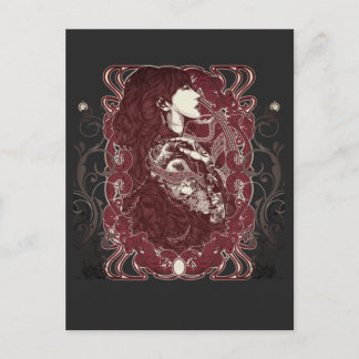 Altes Soul - Eine Viktorianische Altersrente Feiertagspostkarte