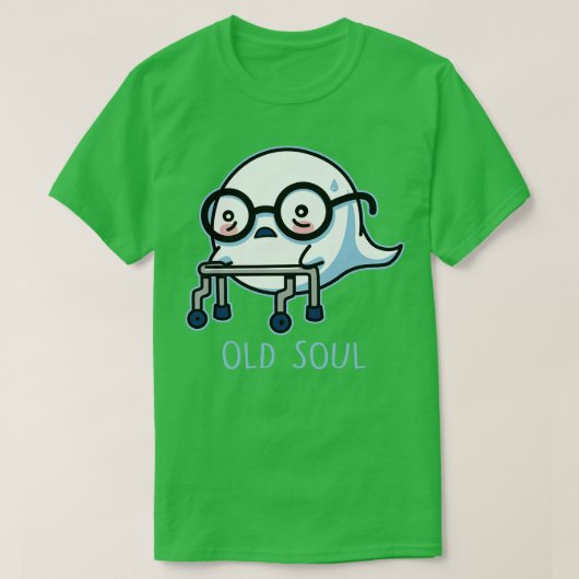 Altes Soul Niedliche Literaturzeitschrift Boo Geis T-Shirt (Design vorne)