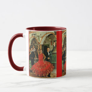 Altes Spanien, Flamenco-Tänzerinnen Tasse