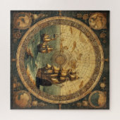 Altes Spanisches Segelschiff 2 Puzzle (Horizontal)