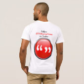 Altes Sprichwort-Spiel -- Der offizielle T - Shirt (Schwarz voll)