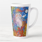 Altes St. Nick Originelle Kunst Milchtasse (Rechts)