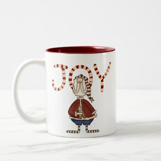 Altes St. Nick Zweifarbige Tasse (Links)
