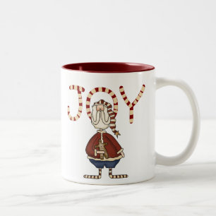Altes St. Nick Zweifarbige Tasse