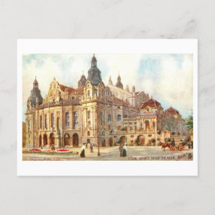 Altes Staatstheater in Köln, Deutschland Postkarte