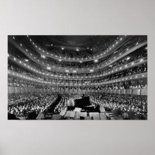 Altes StadtOpernhaus-Konzert - NYC 1937 Poster