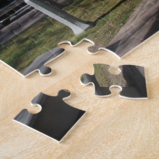 Altes Stadtpuzzlespiel Puzzle (Seite)