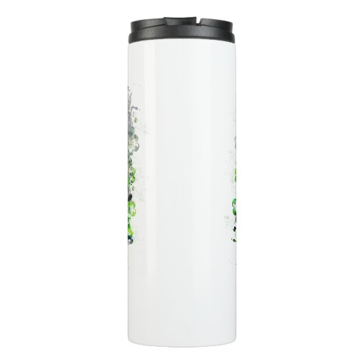 *~* Altes Stallland Rustikale AP16 Thermosbecher (Rückseite)