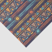 Altes Stammmuster mit Sonne, Naturelemente Seidenpapier (Ausschnitt)