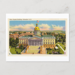 Altes State Capitol, Columbia, South Carolina Postkarte