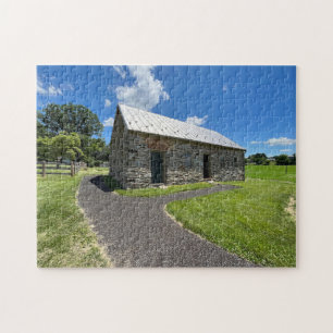 Altes Steingebäude Puzzle