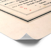 Altes Südamerika Kommerzielle Schifffahrtskarte Poster (Ecke)