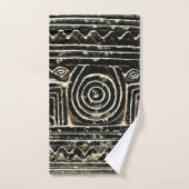 Altes sumerisches mesopotamisches Muster Badhandtuch Set (Handtuch)