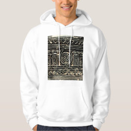 Altes sumerisches mesopotamisches Muster Hoodie