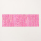 Altes sumerisches mesopotamisches Muster Yogamatte (Rückseite (Horizontal))