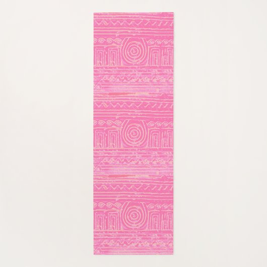 Altes sumerisches mesopotamisches Muster Yogamatte (Rückseite)