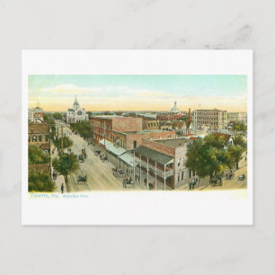 Altes Tampa, Florida Postkarte
