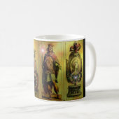 Altes Tarot Kaffeetasse (VorderseiteRechts)