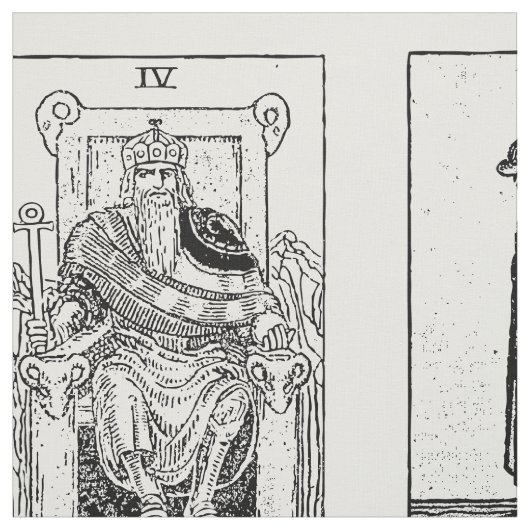 altes Tarot Stoff (Muster)