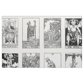 altes Tarot Stoff (Fat Quarter (45,7 x 55,9 cm))