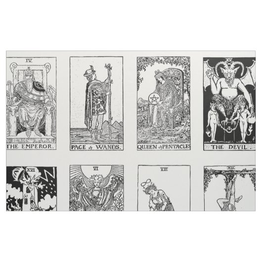 altes Tarot Stoff (Fat Quarter (45,7 x 55,9 cm))